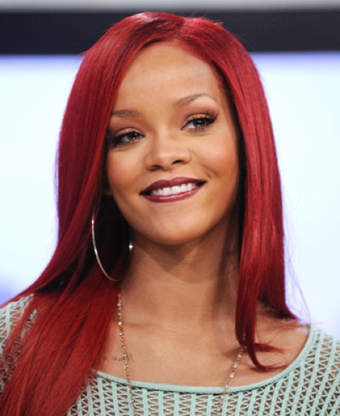 rihanna hair 2011 red. Rihanna+red+hair+2011+what